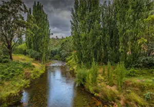 Cobungra creek in the Alpine mountainous region of north east Victoria, Australia