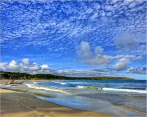 Colliers beach, situated on the south East coastline of King Island, Bass Strait, Tasmania
