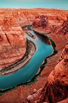 Images Dated 30th April 2014: Colorado River at Horseshoe Bend