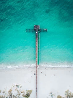 Drone Aerial Views Collection: coogee beach jetty