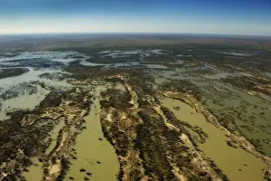 Julie Fletcher Prints: Cooper Creek Birdsville Track SA