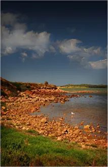 The Coorong, a superb natural waterway as viewed from Jacks point, South Australia