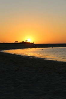 Coral bay delivers such great sunsets with the shallow waters reflecting