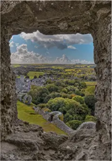 A countryside view near Corfe Castle, Isle of Purbeck, Dorset, England