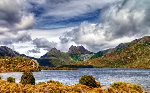 Cradle mountain in Tasmania