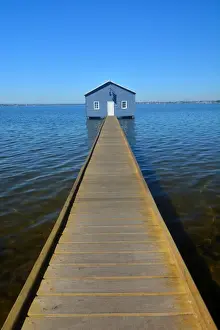 Crawley Edge Boatshed (Blue Boat House)