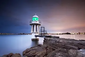 Cremorne Point Lighthouse at night, Sydeny, Australia