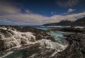 Images Dated 31st August 2016: The Crystal pool on the coastline of Norfolk Island, south pacific ocean