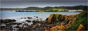 Currie harbour view, King Island, Bass Strait, Tasmania