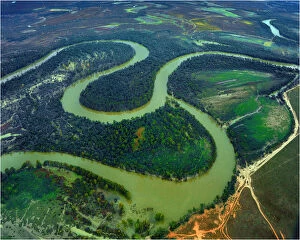 Images Dated 26th July 2011: Darling river Patterns