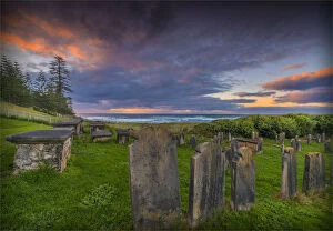Images Dated 31st August 2016: Dawn at Cemetery Bay, Norfolk Island, south pacific ocean