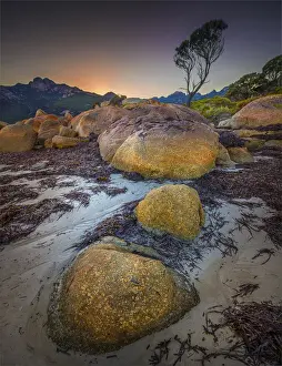 Images Dated 2nd April 2017: Dawn at Fotheringate beach Flinders Island, Bass Strait, Tasmania, Australia