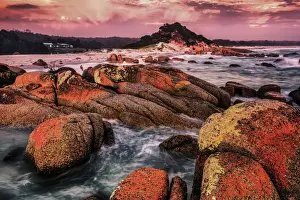Bay Of Fires, Tasmania Prints: Deep Creek