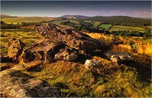 Devon Prints: The Devon moors, England