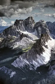 Images Dated 30th August 2010: Dolomites peaks view from Lagazuoi mountain