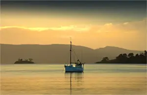 Dover, a small fishing village in the south of Tasmania