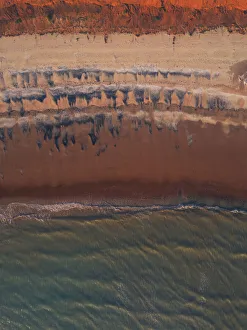 Drone photograph of Broome coastline, Western Australia Drone photograph of Broome coastline, Western Australia