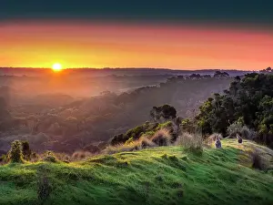 Images Dated 31st December 2022: Dusk colours at Grassy, King Island, Bass Strait, Tasmania, Australia