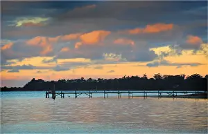 Dusk on the Georges River Estuary, Tasmania