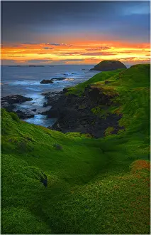 Phillip Island Prints: Dusk at the Nobbies, Phillip Island, Victoria, Australia