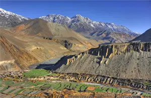Dzarkot, Mustang, Annapurna region, Himalayas, Nepal