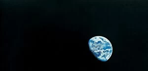 Images Dated 16th October 2013: Earth from Apollo 8