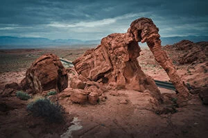Images Dated 7th June 2020: Elephant Rock at Valley of Fire