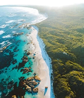 Drone Aerial Views Collection: Elephant Rocks, William Bay, Western Australia