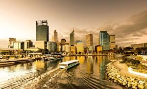 Images Dated 9th August 2016: Elizabeth Quay, Perth, Central Business District