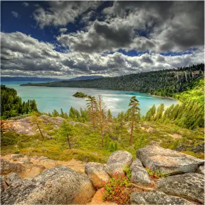 Emerald bay, Lake Tahoe, California
