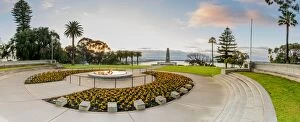 Images Dated 8th October 2016: Eternal flame and State memorial, Perth, Western Australia, Australia