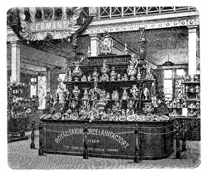 Australia's Rich History Prints: From the Exhibition Palace in Melbourne