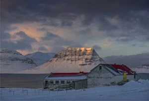 Images Dated 8th February 2016: A farm near Grundarfjordur, northwest Iceland