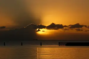 Gold Color Prints: Fire in the Sky