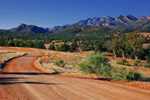 Dirt Road Prints: Flinders Ranges National Park, Outback South Australia