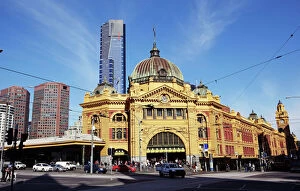 Images Dated 30th May 2014: Flinders Street Station