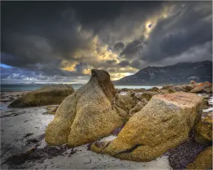 Fotheringate beach at Trousers Point, Lacota, Flinders Island, Bass Strait, Tasmania