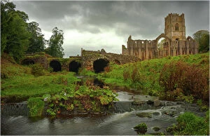 Images Dated 2011 October: Fountains Abbey, Yorkshire, England