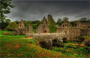 Abbey Prints: Fountains Abbey, Yorkshire, England