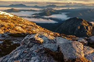 Franklin River Basin in in Franklin-Gordon Wild Rivers National Park, Tasmania