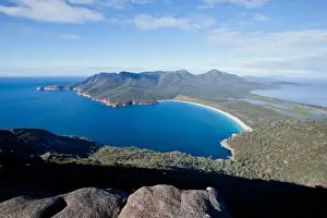 Hobart And South Prints: Freycinet. Wine Glass Bay. Tasmania. Australia
