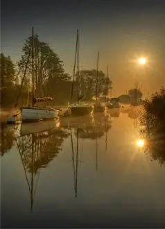 Frome river sunrise