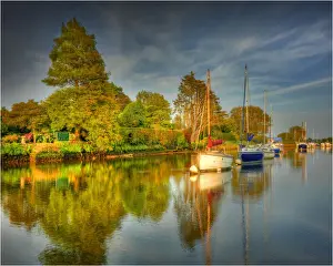 Frome River, Wareham, Dorset, England