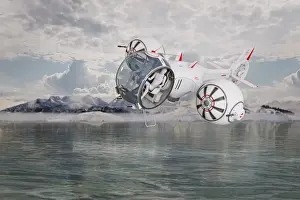 Futuristic Airplane
