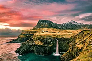 GAasadalur and the waterfall