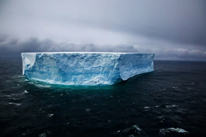 Gigantic Tabular Iceberg, Deception Bay, Antarctica Gigantic Tabular Iceberg, Deception Bay, Antarctica
