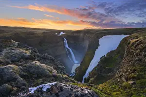 AtomicZen The Beauty Of Nature Prints: Glanni waterfall, Iceland
