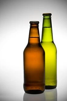 Images Dated 16th August 2014: Glass Beer Bottles
