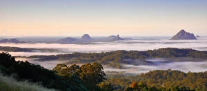 Images Dated 28th May 2017: Glass House Mountains Qld Australia
