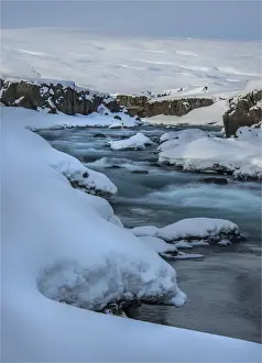 Myvatn Prints: Godafoss in Winter